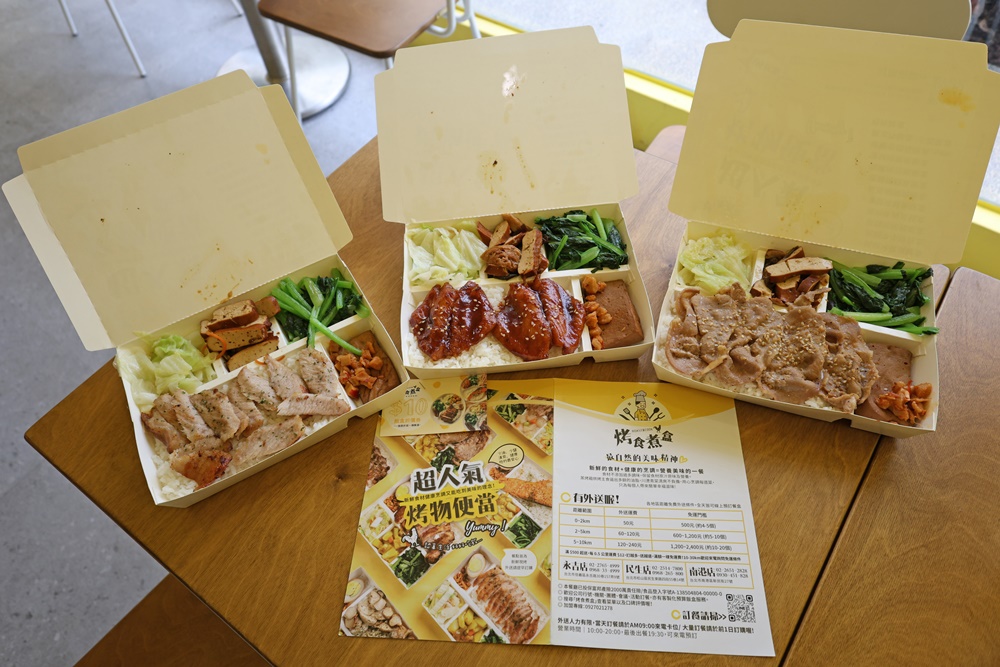 【南港展覽館美食】烤食煮盒:超人氣「清爽不油膩」便當!招牌烤雞腿、頂級板腱牛、免費加飯,台北上班族午餐外送內用首選! - 第30張圖