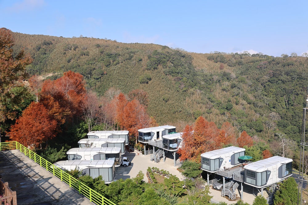 【新竹】住進未來！一泊一食玩轉山林秘境 在「數碼天空太空艙」開啟星空下的慢活時光