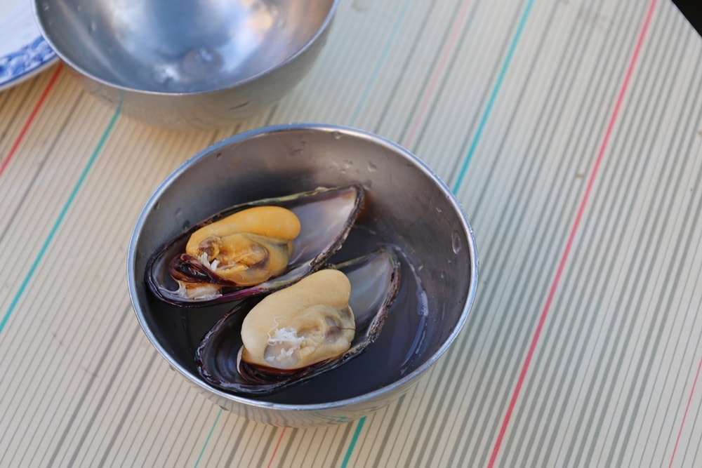 【馬祖南竿美食】芙蓉澳隱藏版海味「阿池現吃淡菜」現撈現煮鮮到爆